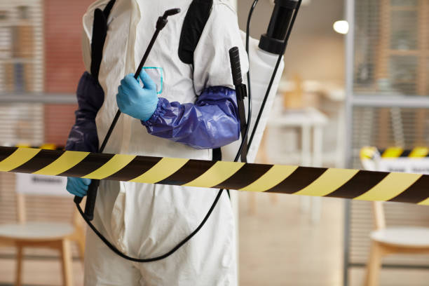 Professional Trauma Scene Cleanup technician working in Ithaca, MI